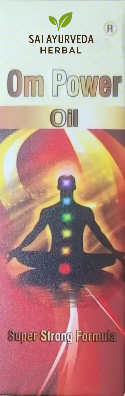 Sai Ayurvedic Herbal Om Power Oil – Super Strong Ayurvedic Formula