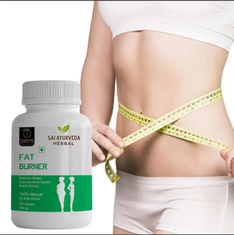 Sai Ayurvedic Herbal Fat Burner – Natural Weight Loss, Metabolism Accelerator & Energy Booster | 60 Capsules - Image 2